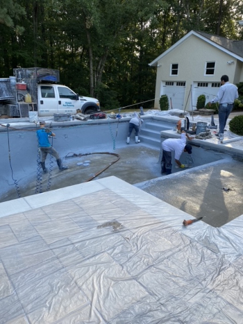 New Pool Construction in Newnan, Georgia